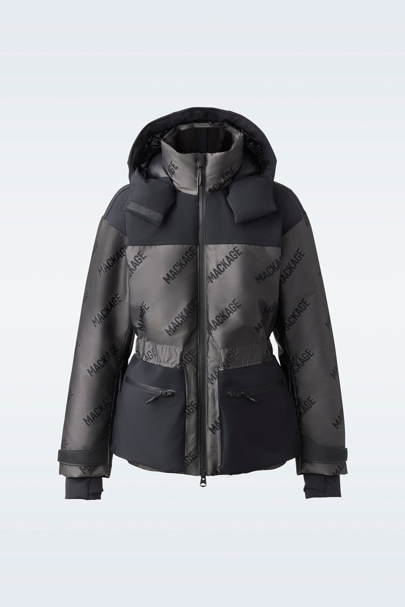 Ladies down best sale ski jacket